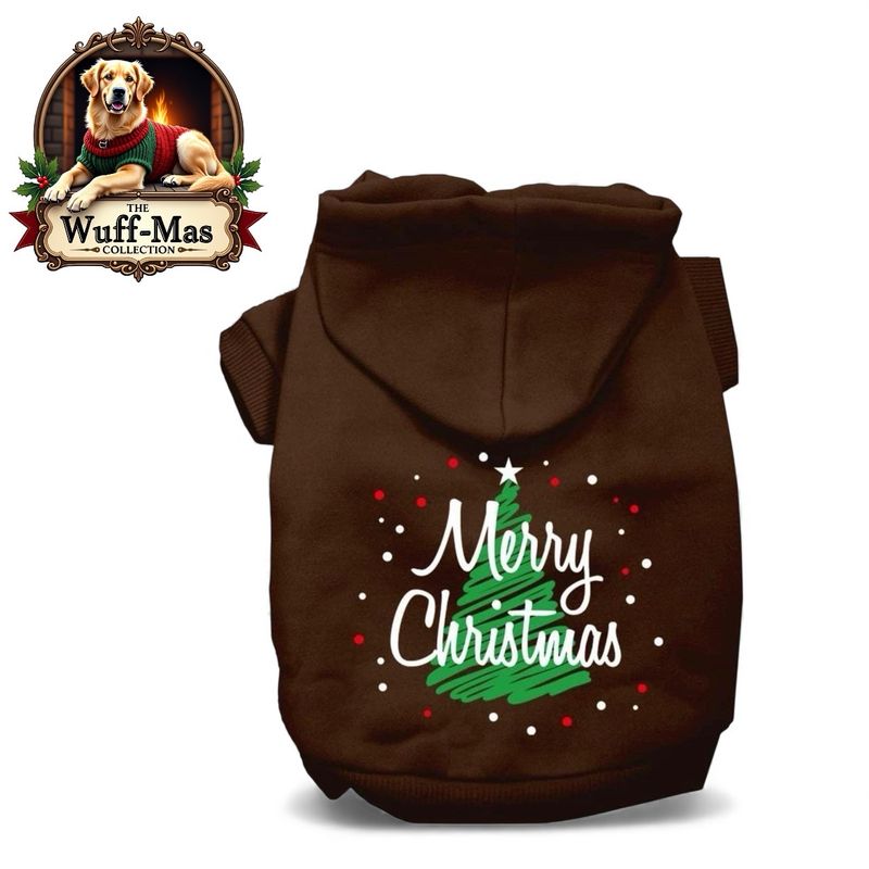 Brown “Merry Christmas” Hoodie