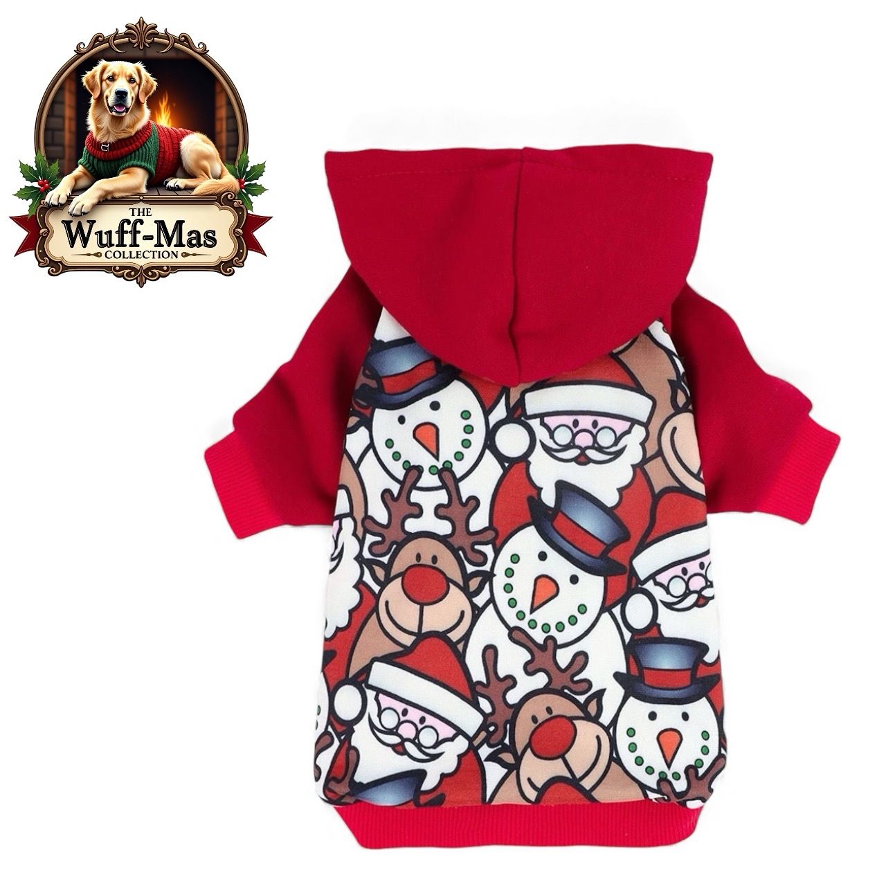 Fitwarm Snowman Holiday Hoodie