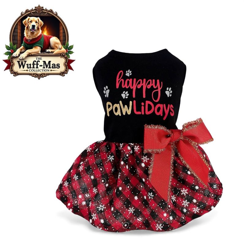 Fitwarm “Happy Pawlidays” Dress