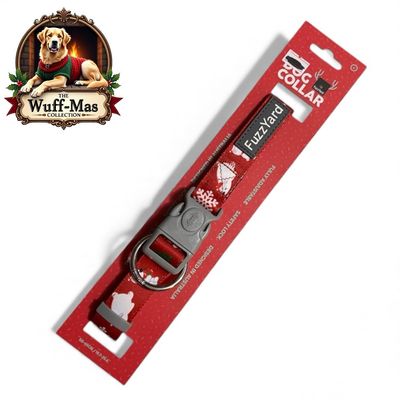 Fuzzyard Polar Bear Holiday Collar 