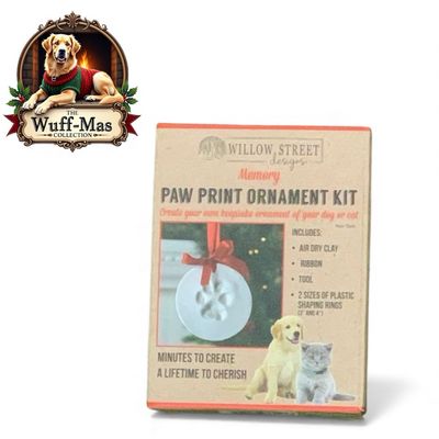 Willow Street Designs Paw Print Ornament Kit