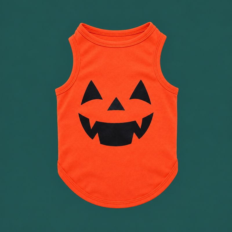 Halloween Scary Pumpkin Tank