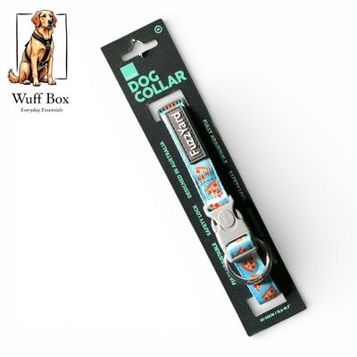 FuzzYard Pizza Print Collar