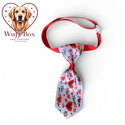 Valentines Theme Necktie