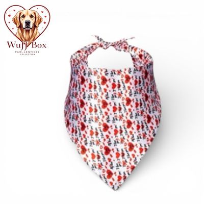 Valentines Theme Silk Scarf