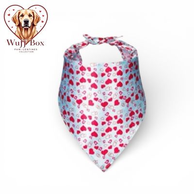  Valentines Theme Silk Scarf
