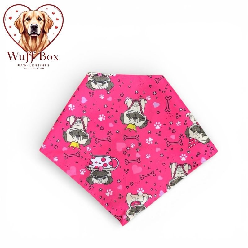 Valentines Themed Cotton Bandana