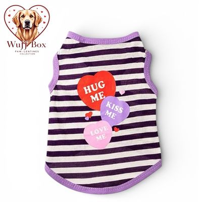 Hug Me, Kiss Me, Love Me Valentines Tank