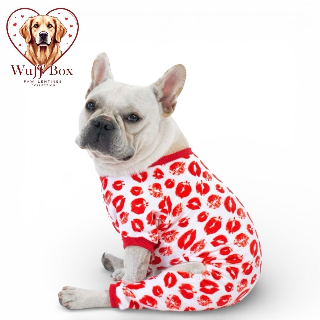 CuteBone Kiss Print Onesie