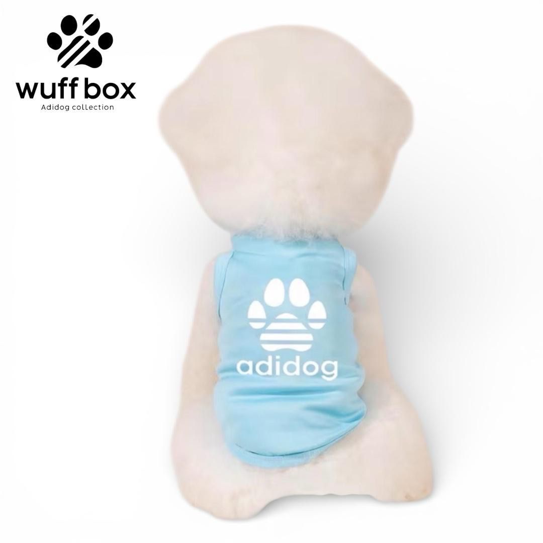  Adidog Blue Breathable Tank