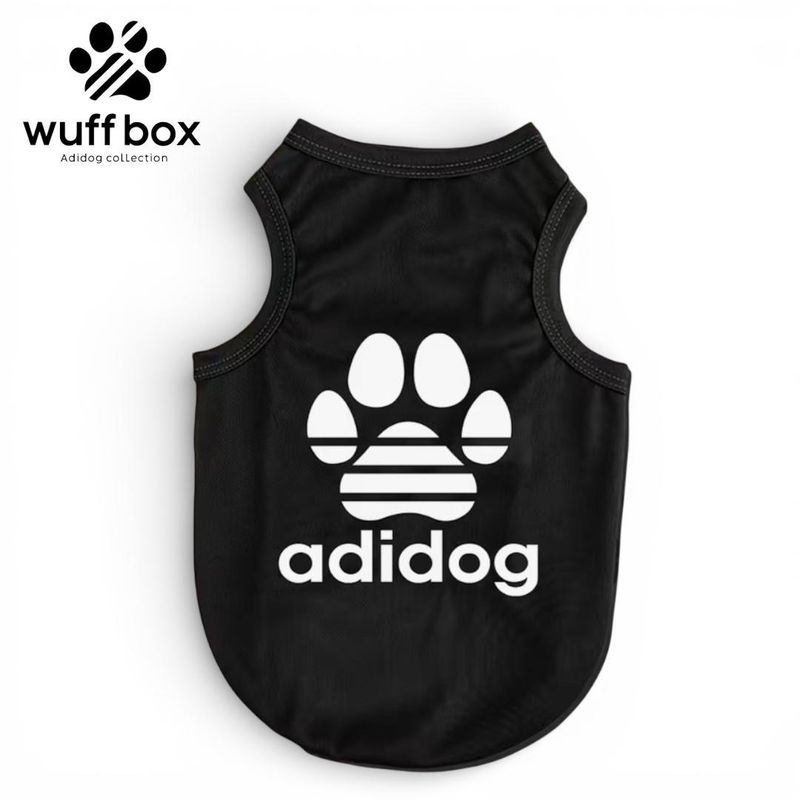 Adidog Black Breathable Tank