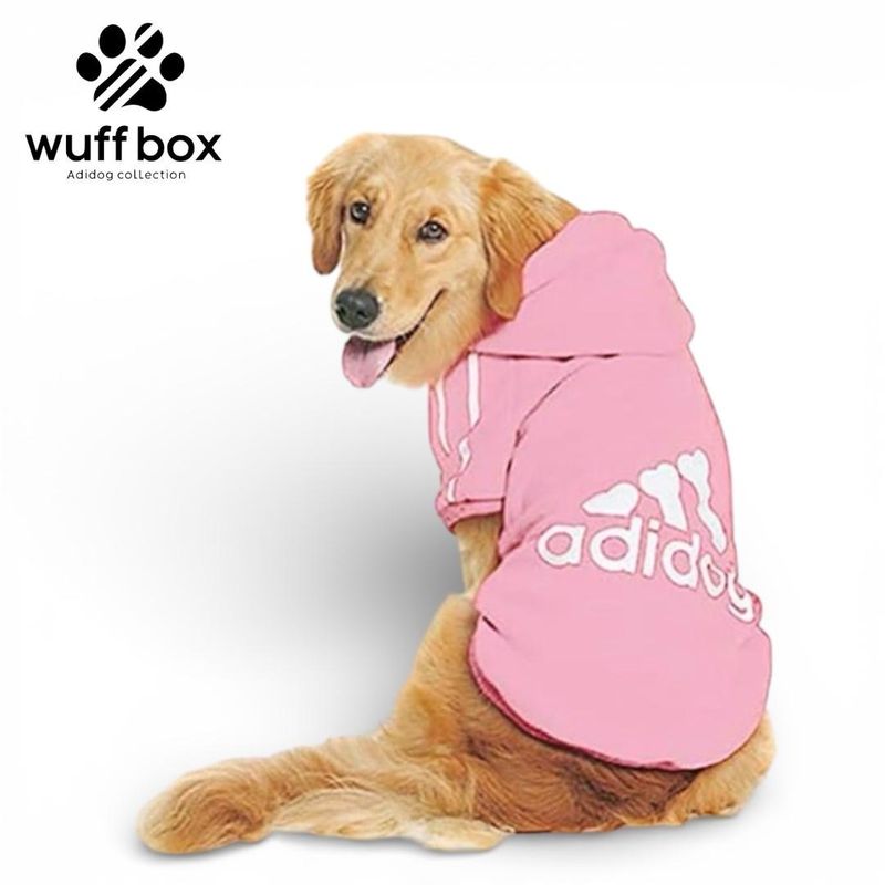  Adidog Baby Pink Hoodie