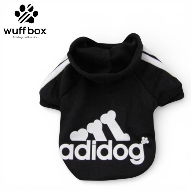 Adidog Black Hoodie