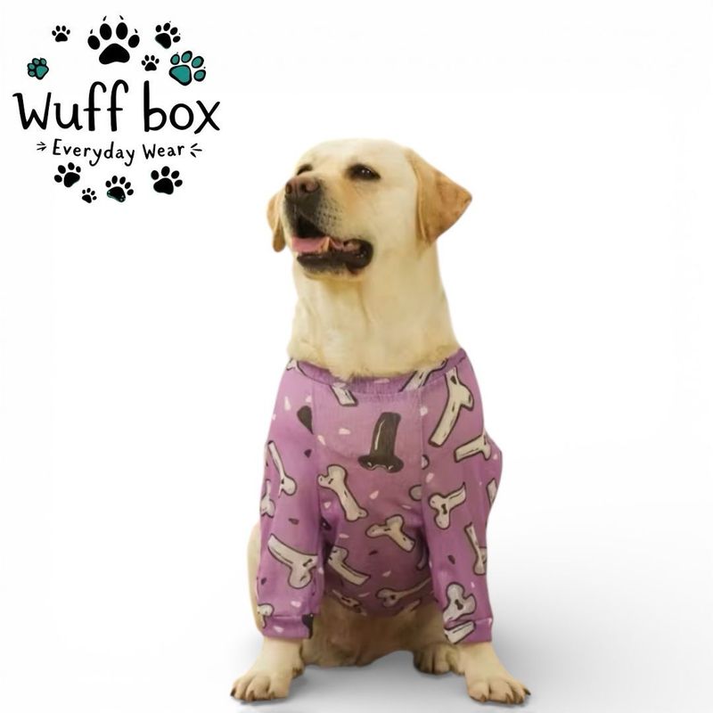 Elbow Pad Protection Bone Print Tee