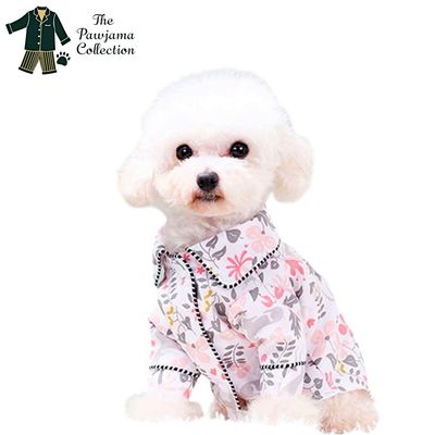 Floral Print Pajama Shirt