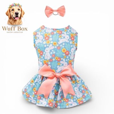 Cutebone Easter Bunny Floral Breathable Dress