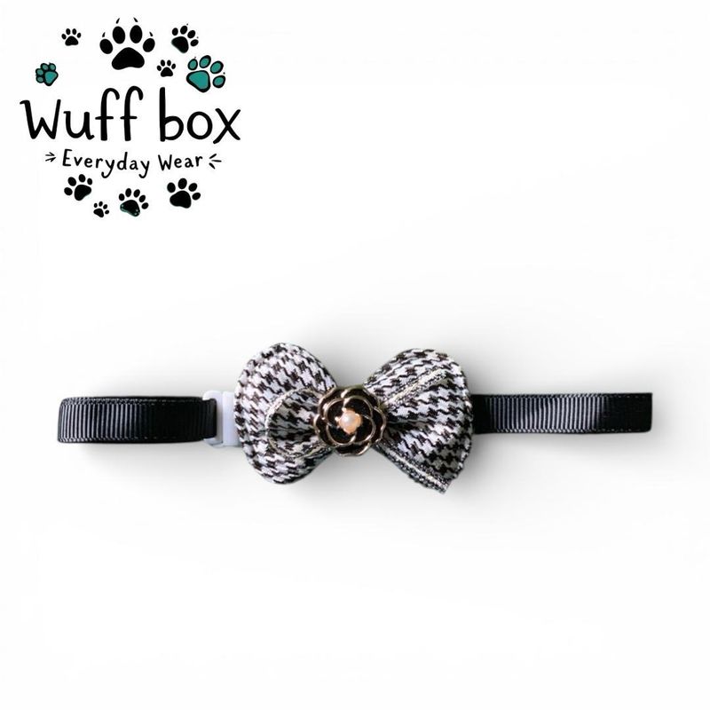 Chanel Inspired Bow Neck Tie