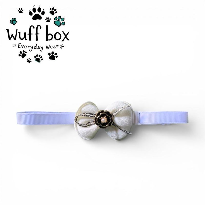 Chanel Inspired Bow Neck Tie