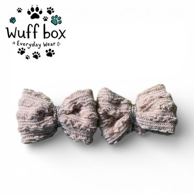 Crochet Lace Fur Ties