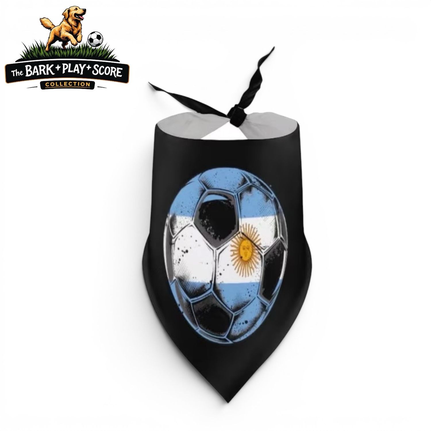 Argentina Soccer Pet Bandana