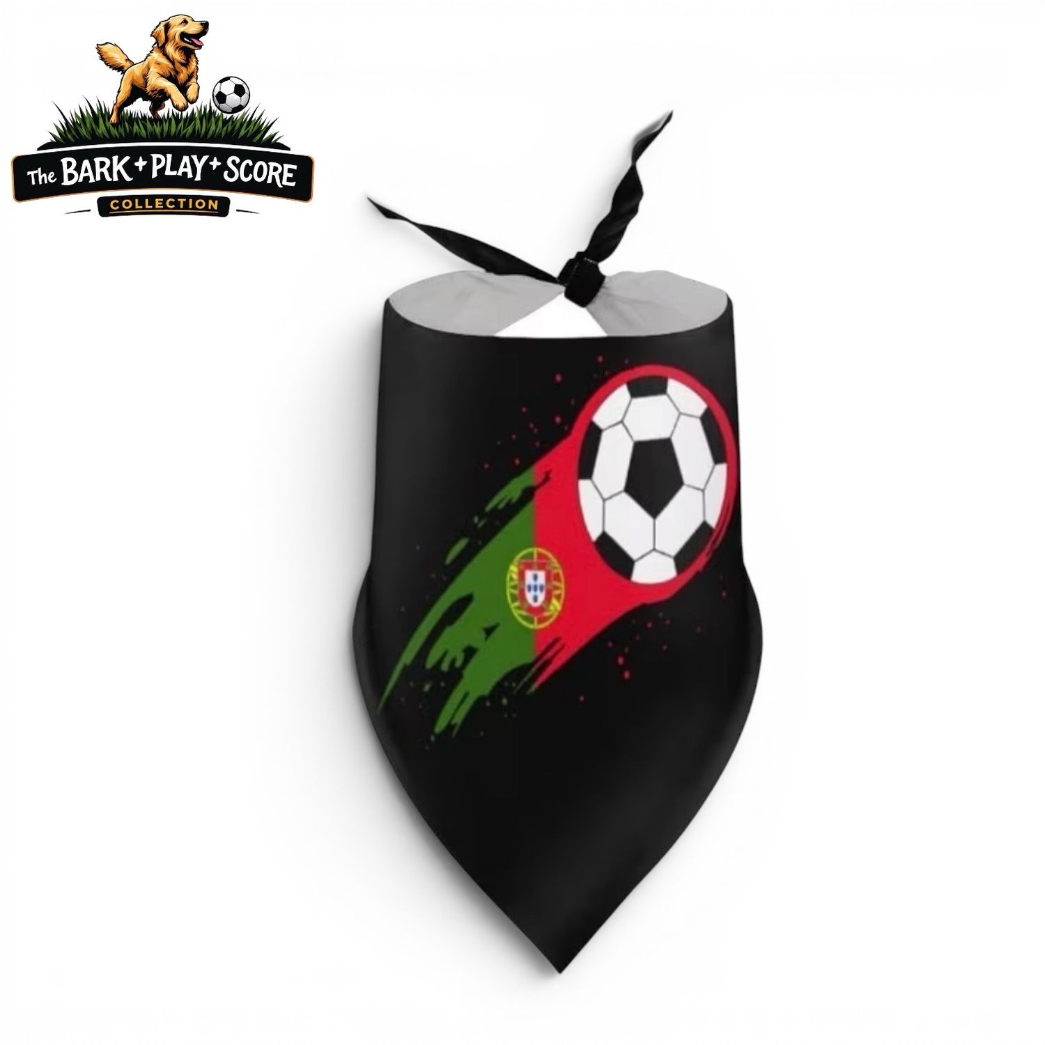 Portugal Soccer Pet Bandana