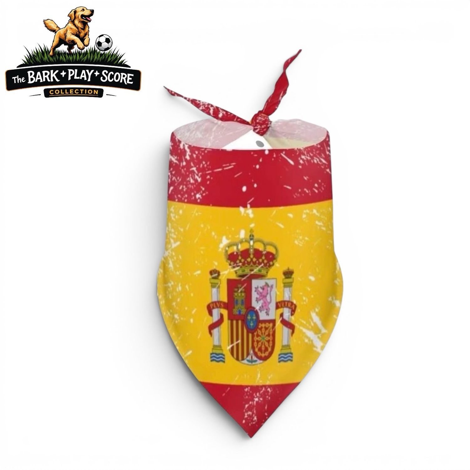 Spain Soccer Pet Bandana 