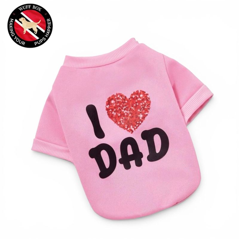 I Love Dad Sweater Tee