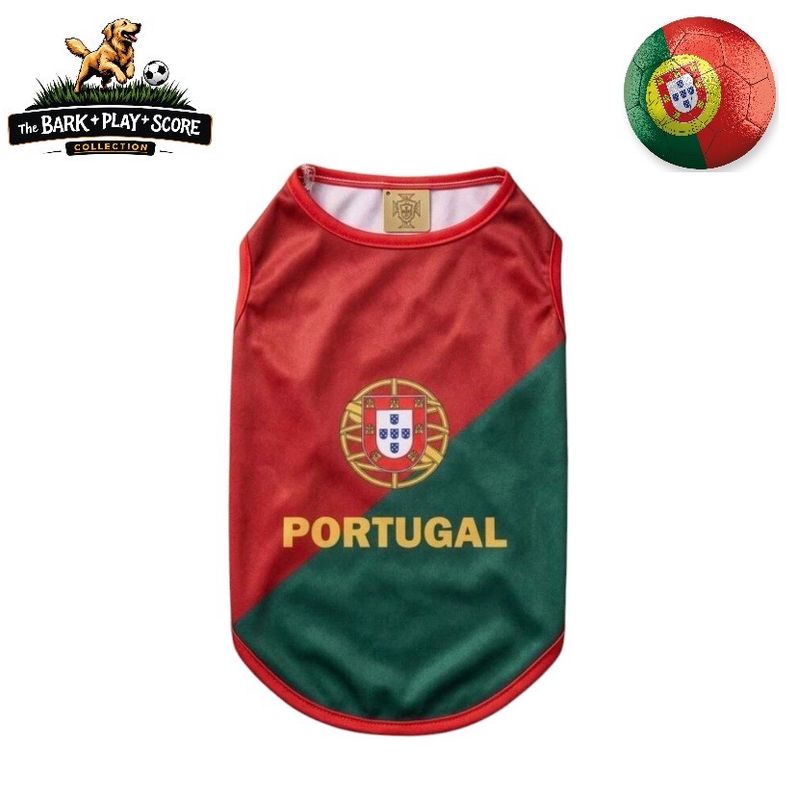 Portugal Soccer Tank (Large Breed Dogs)