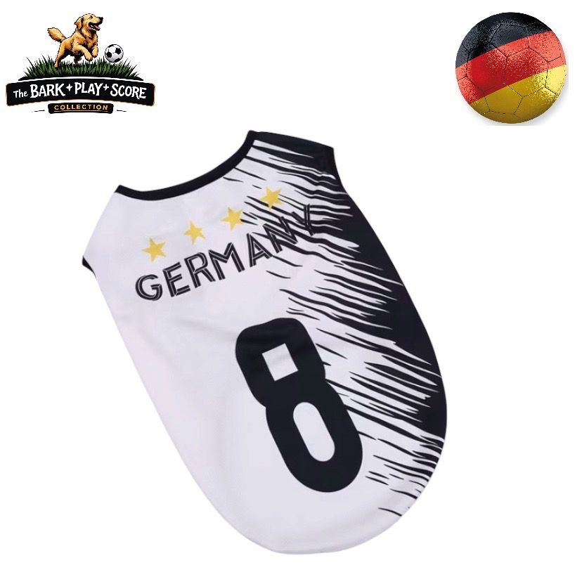 Germany No.8 Soccer Tank (Medium - Large Breed dogs) 