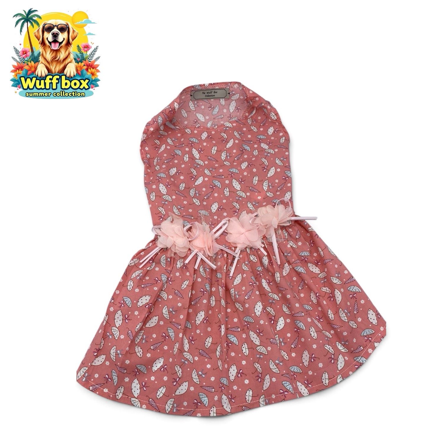 Summer Floral Ruffle Dress