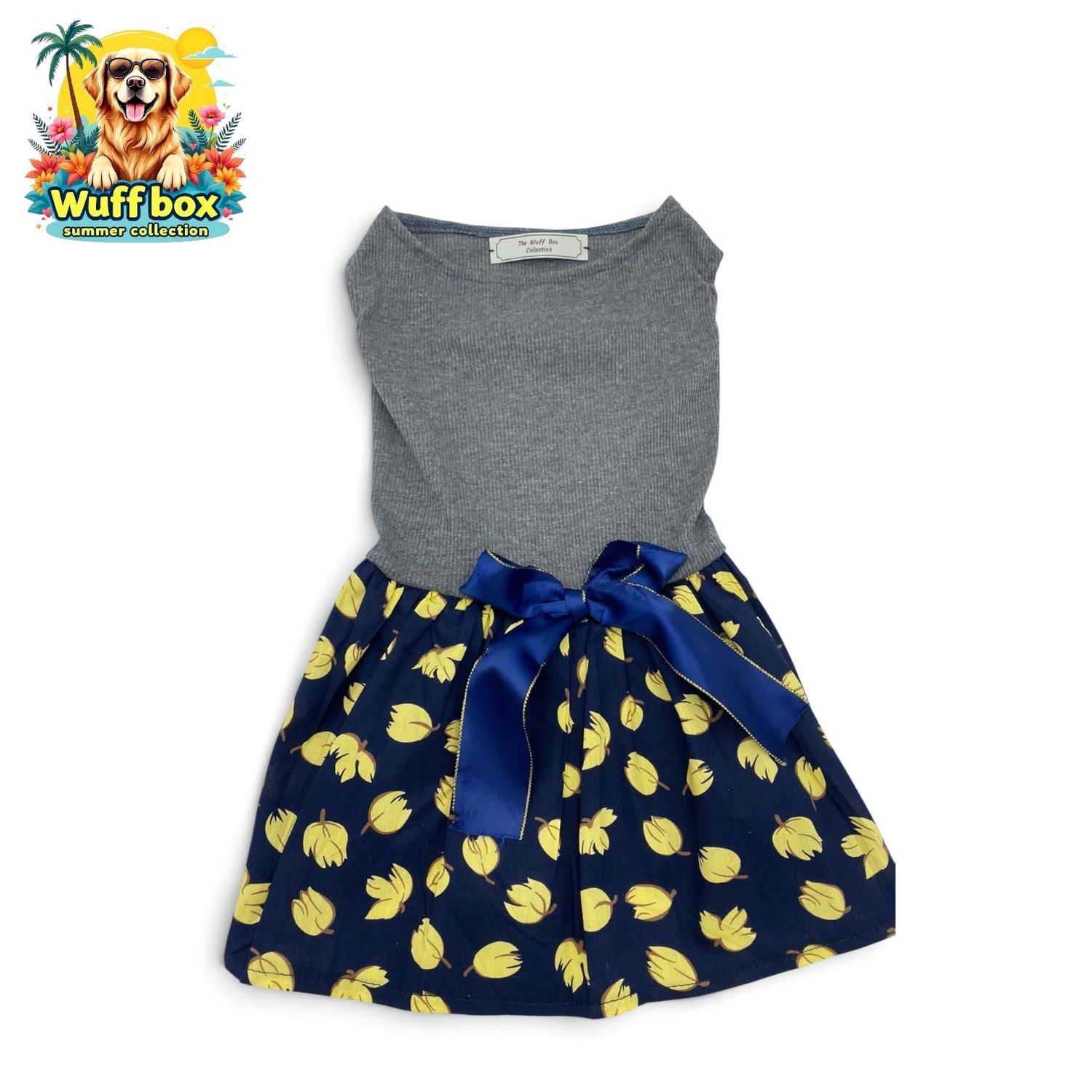 Wuff Wear Summer Bowknot Dress