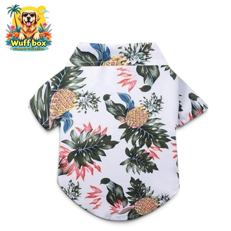 White Summer theme shirt
