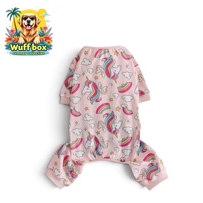 Cutebone Summer Unicorn Onesie (Large Breed)