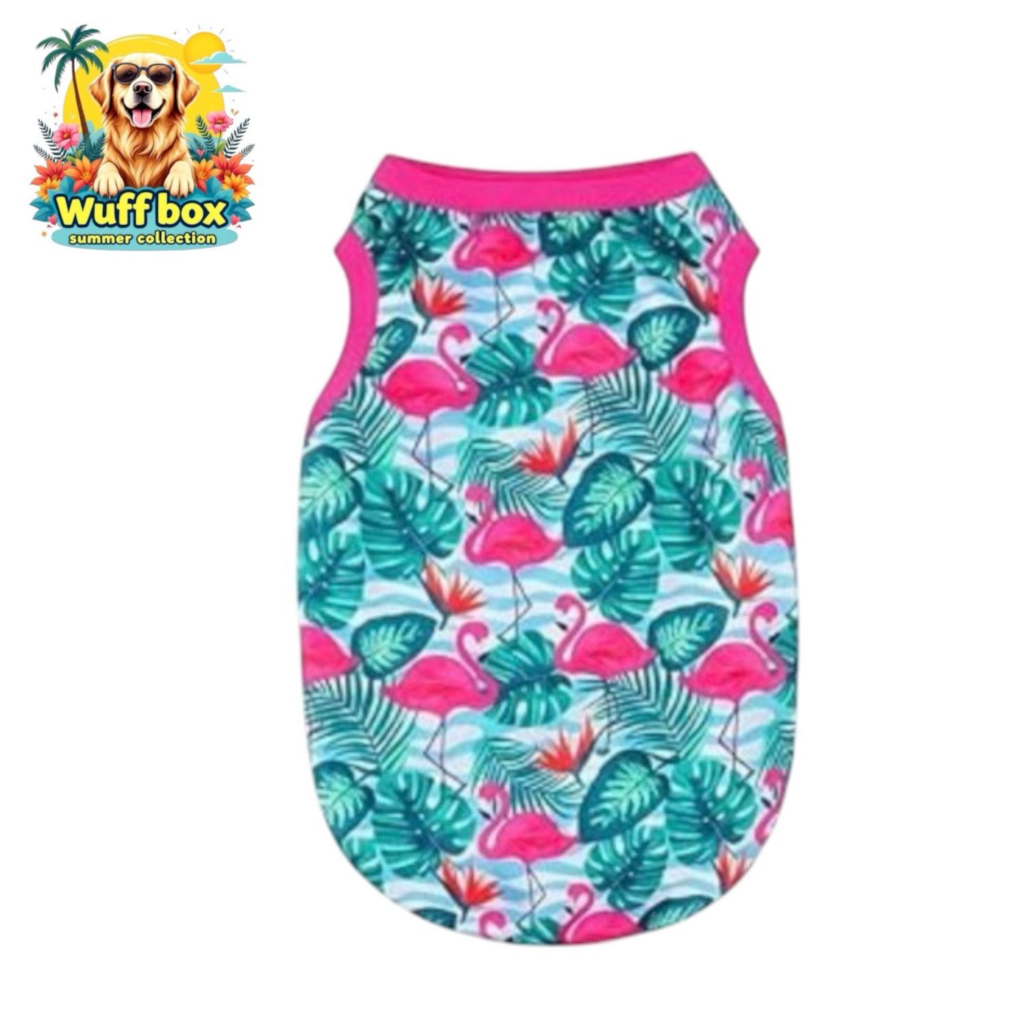 Summer Theme Flamingo Tank