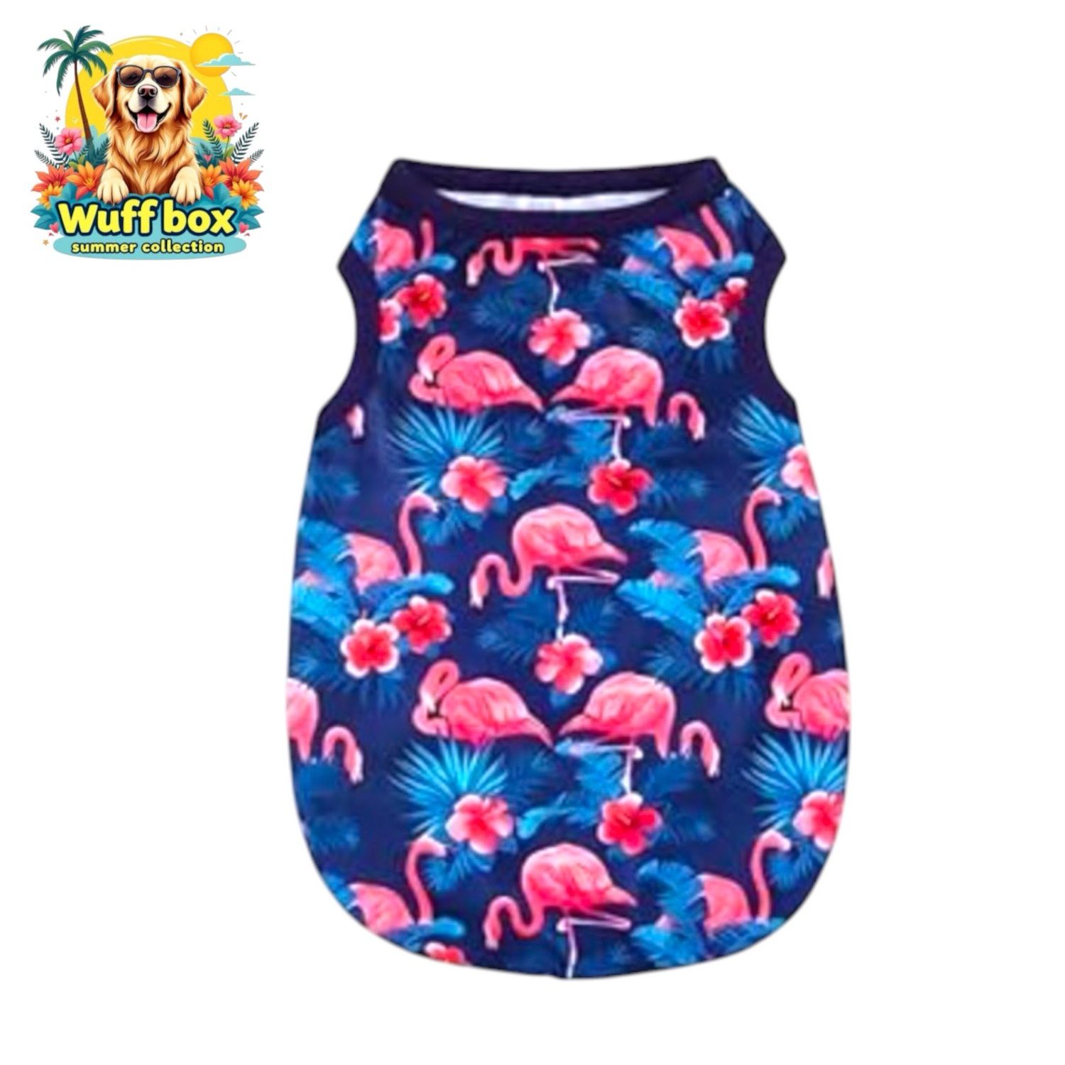 Flamingo Print Summer Tank