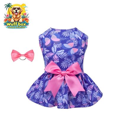 Cutebone Mesh Butterfly Print Dress
