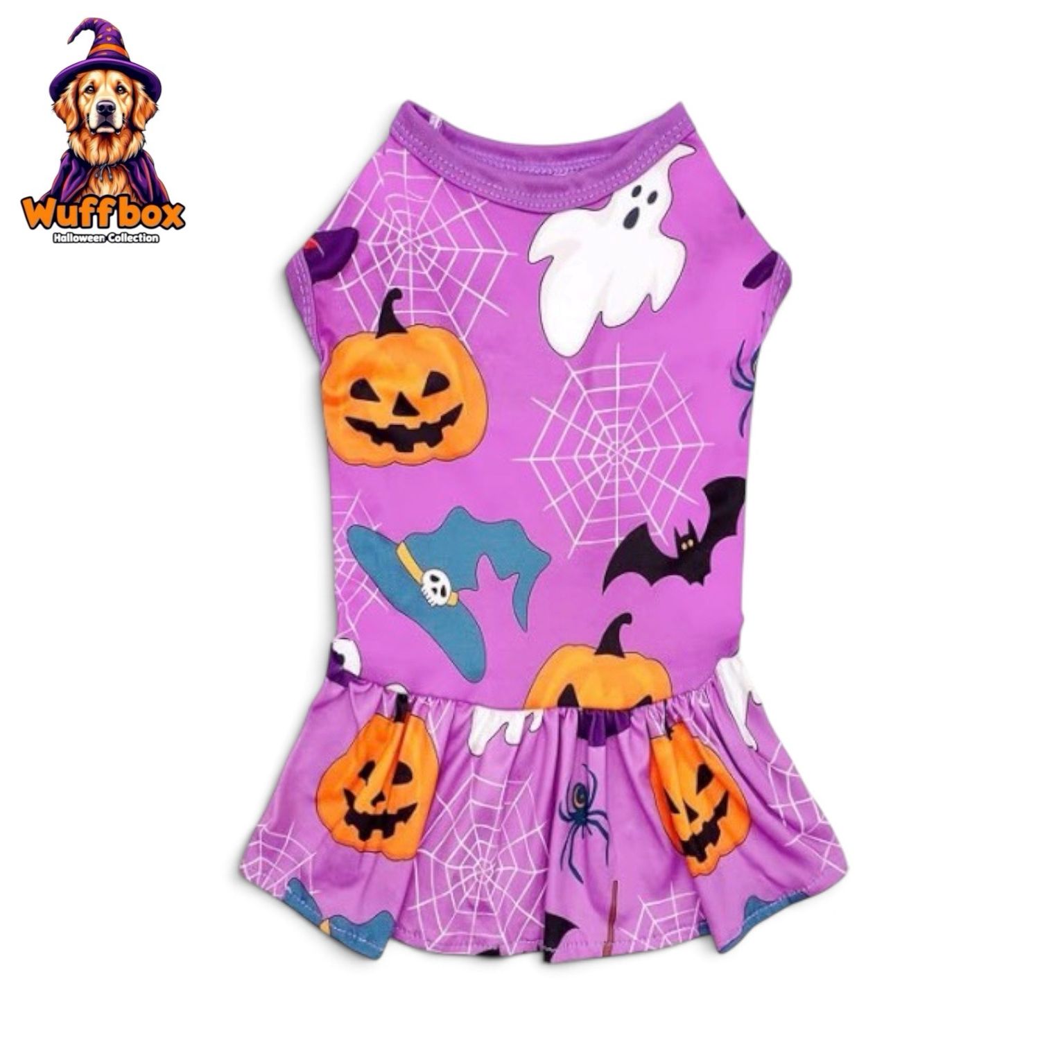 Purple Halloween Theme Dress