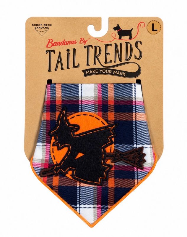 Tail Trends Halloween Witch Bandana 