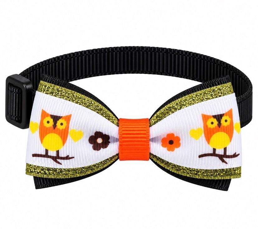 Autumn Owl Bow Tie