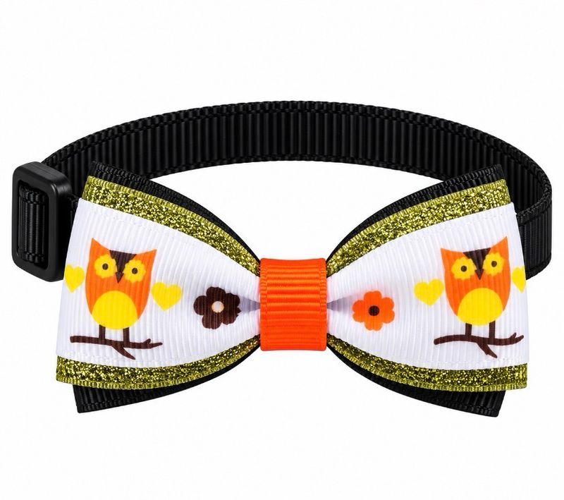 Autumn Owl Bow Tie