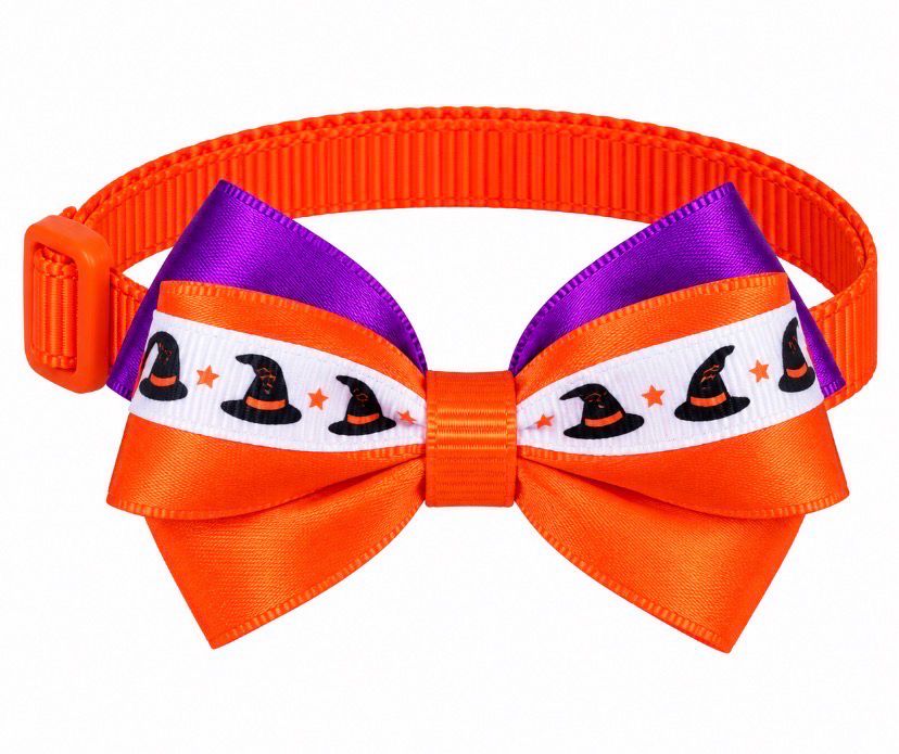 Halloween Witch Hat Bow Tie
