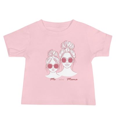 “Me and my Mama” Toddler Short Sleeve T - Mom and Daughter Besties