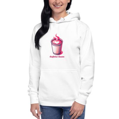&quot; Caffeine Queen&quot; - Unisex Hoodie