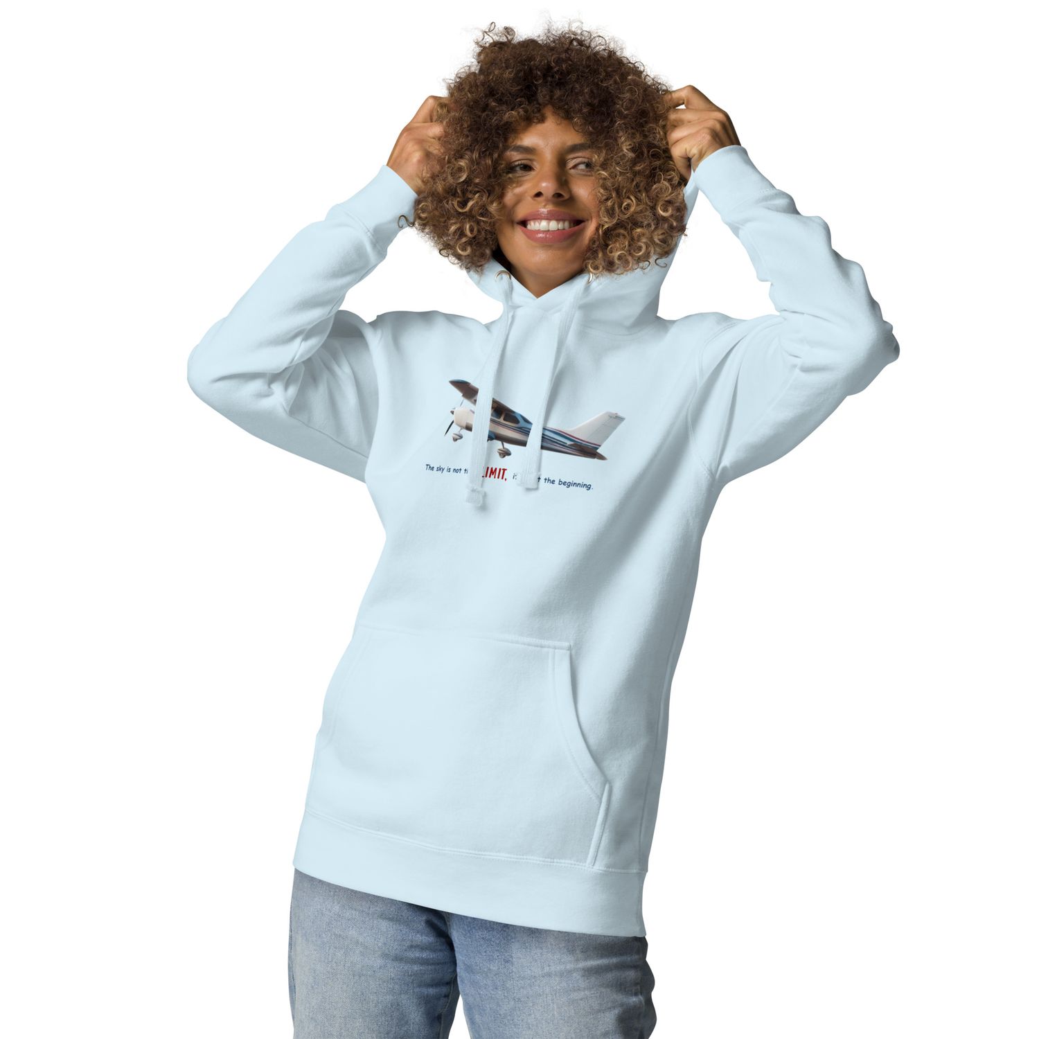 “The sky is not the Limit” - Airplane Lover’s Unisex Hoodie