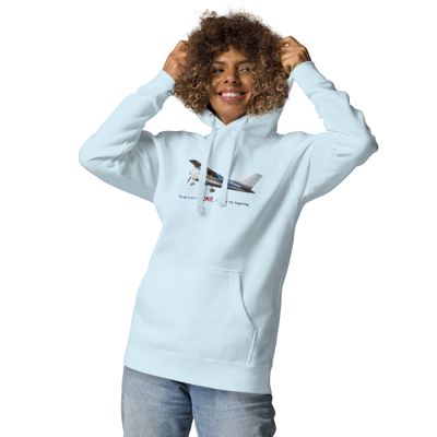 “The sky is not the Limit” - Airplane Lover’s Unisex Hoodie