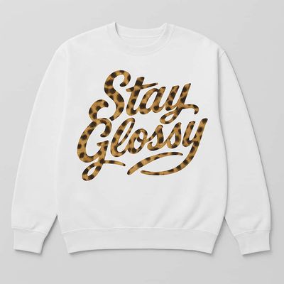 *LIMITED EDITION* “Leopard” Stay Glossy Sweatshirt