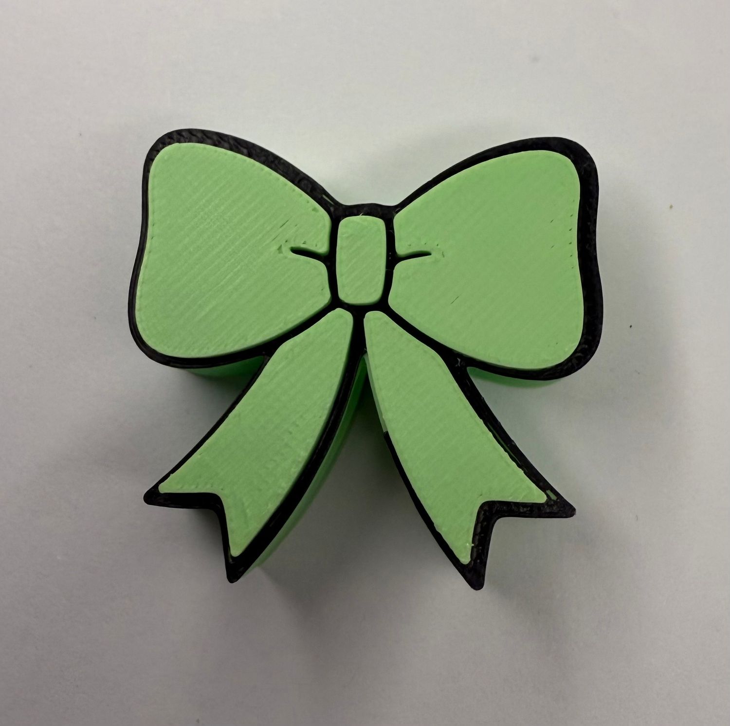 Green/Black Bow
