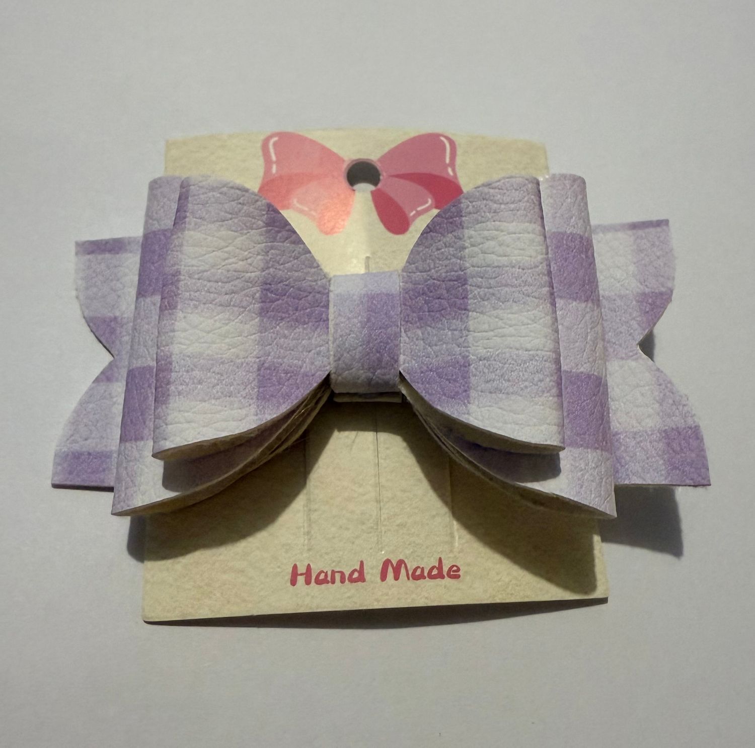 Pastel Purple Bow