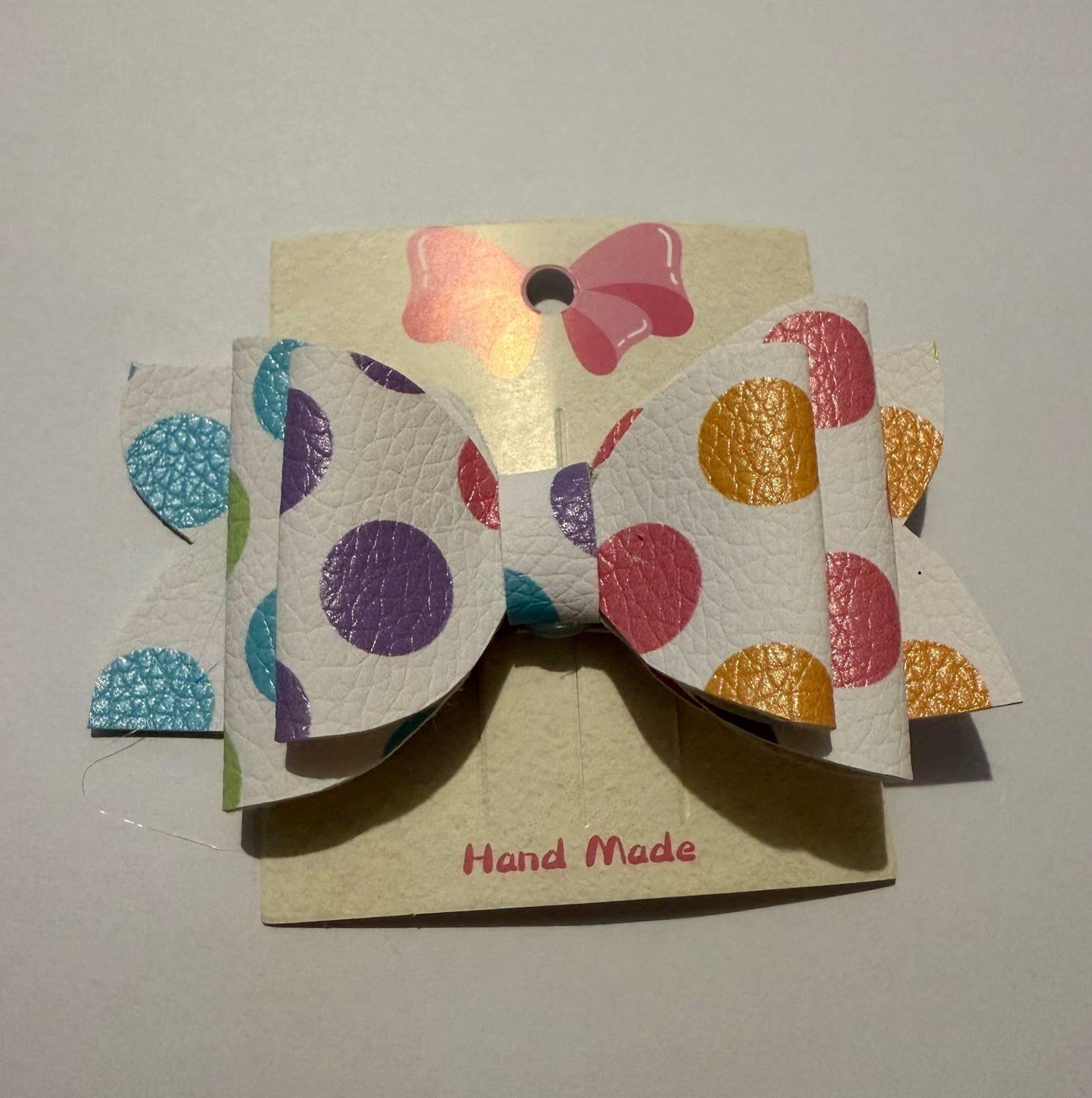 Polka Dot Bow