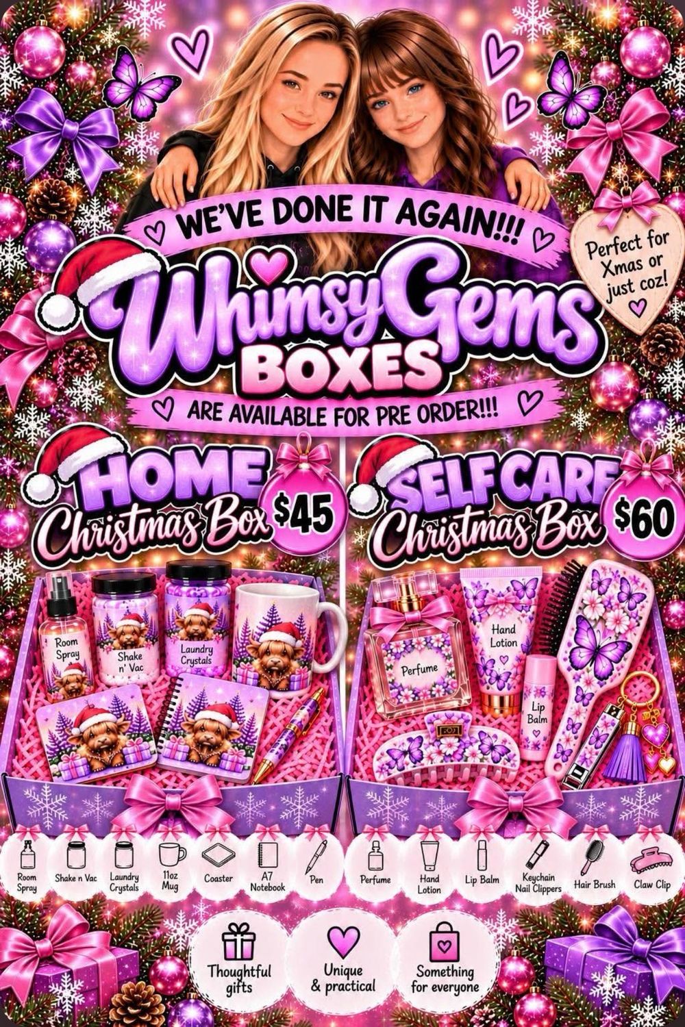 Whimsy Gems Gift Box Home Pack